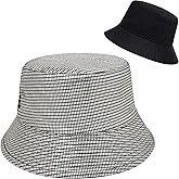 YeeHeen Shiny Metallic Bucket Hat Reversible Beach Fisherman Hats for Women Men