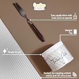 Creative Deco Modelling Paste 1 kg White Fine Texture Acrylic Medium view 3