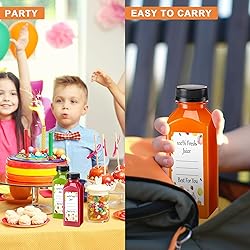 BOOMIBOO Juice Bottles with Caps - 15Pcs