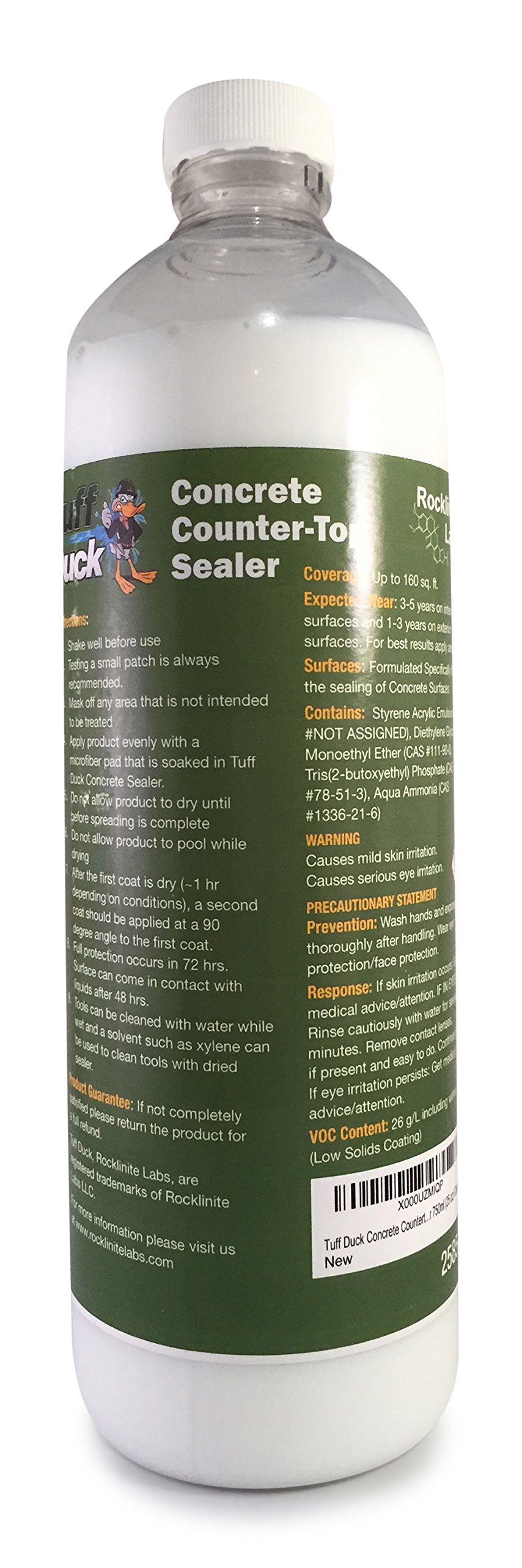 Tuff Duck Concrete Countertop Sealer 750ml (24 oz) Countertop
