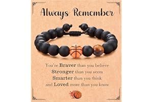 Tarsus Volleyball/Basketball/Football/Softball/Baseball Bracelet Gifts for Boys Girls, Teen Boys/Girls Gift Ideas for Christmas Graduation Birthday