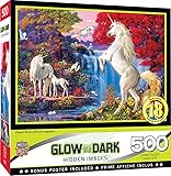 Masterpieces 500 Piece Glow in The Dark Jigsaw