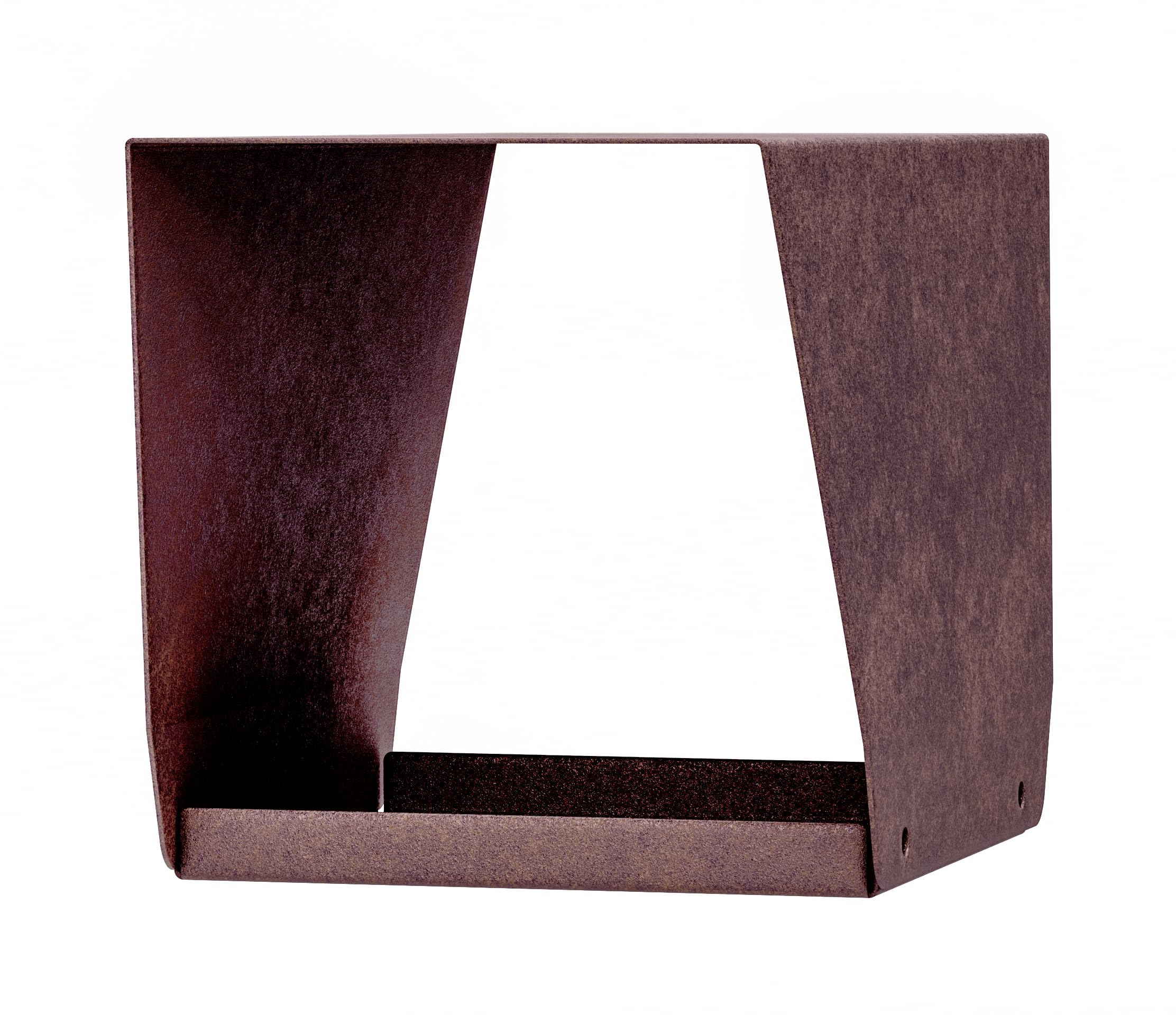 Alberts 355135 Delta Bird House Feeder, Rust Brown