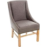 Christopher Knight Home James Fabric Dining Chair, Silver