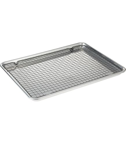 Amazon.com: Nordic Ware Naturals® Quarter Sheet with Oven-Safe