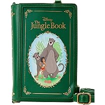 ☆Disney☆ ジャングル・ブック クロスボディ バッグ Loungefly Disney The Jungle Book Convertible Crossbody Purse