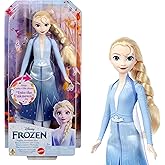 Mattel Disney Frozen Toys, Elsa Singing Adventure Fashion Doll in Signature Clothing, Sings “Into the Unknown” from Disney's 