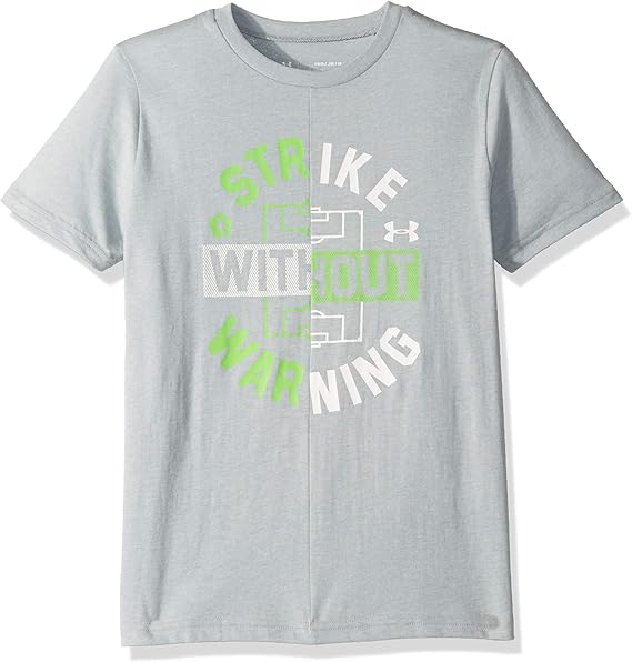 Amazon Com Under Armour Boys Strike Without Warning Short Sleeve