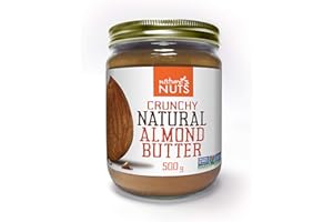 Natures Nuts Nature's Nuts Almond Butter Natural Crunchy 500g, 500 Grams