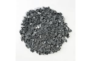 CONSDAN 24 LBS Natural Gravel for Fish Tank, StoneCreek Betta Fish Aquarium Gravel, Vase Filler, River Rocks, Fish Tank Decorations, Perfect for Aquarium Decor, Fish Tank, & Indoor Plant, Black