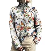 domirica Turtleneck Sweater Women Casual Long-Sleeved Chunky Pullover Sweater Fashion Outfits Fall Winter Clothes 2025