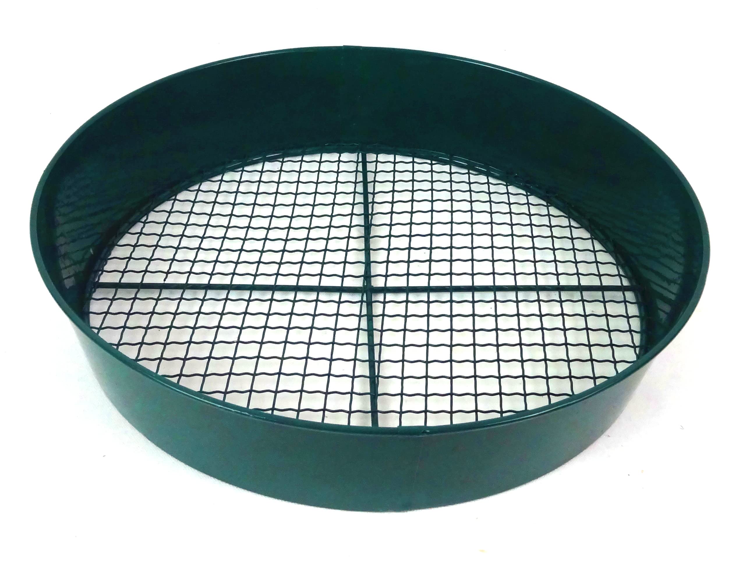 Bosmere Garden Care 12 mm Mesh Garden Sieve, N485, Green