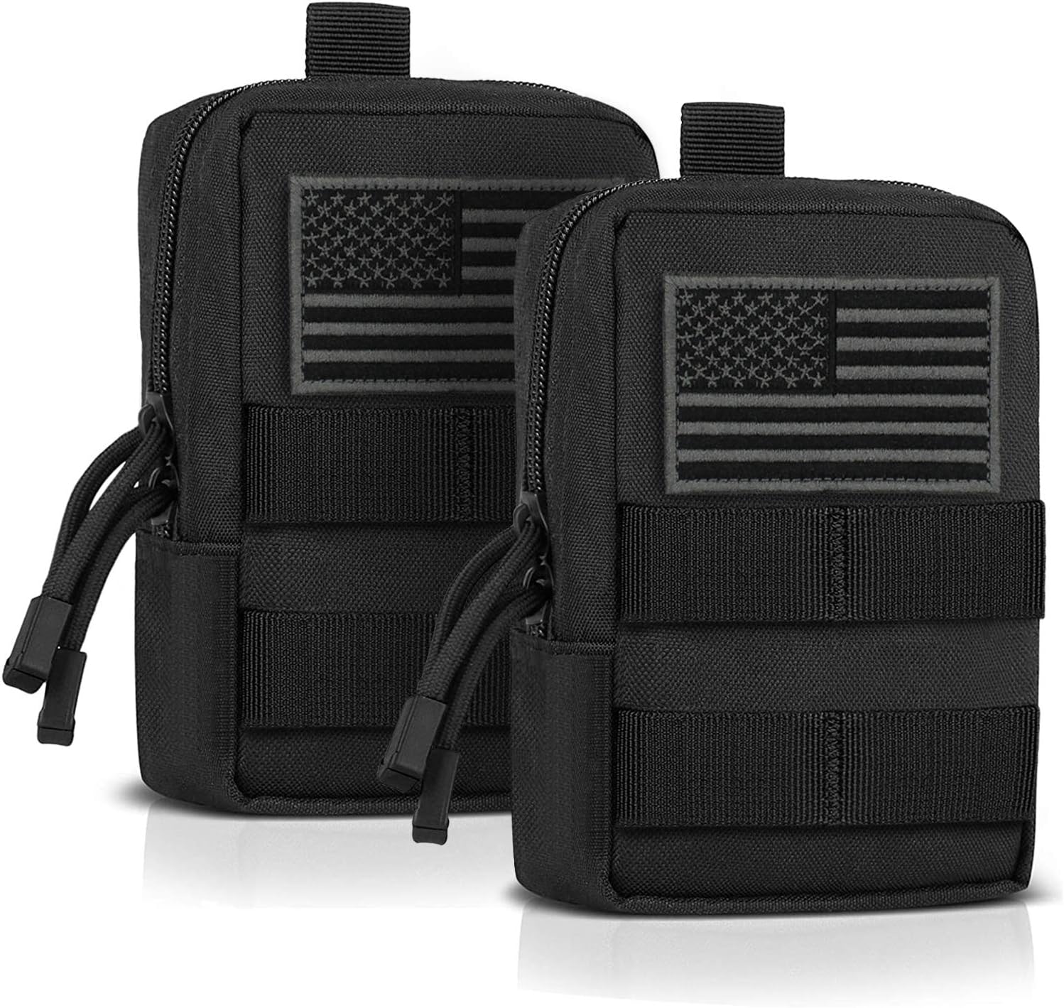 YDa MOLLE Pouch EDC Pouch Multi-Purpose Compact Tactical Waist Bags Small Utility Pouch 2 Pack : Sports & Outdoors