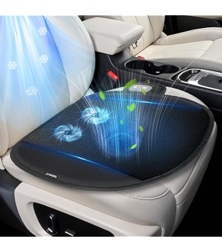 Car Seat Protector CooCoCo Cooling Car Front Seat Cover