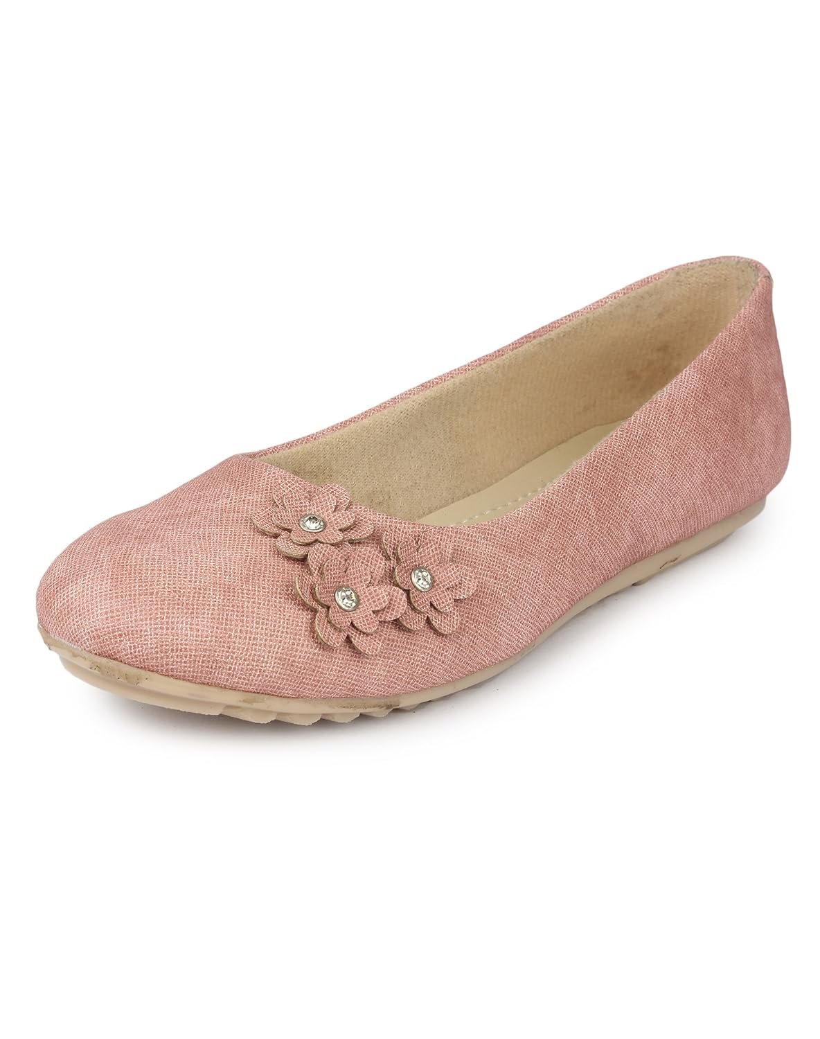 shezone women's pink synthetic bellies