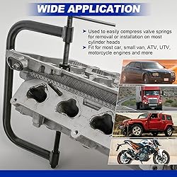 DASBET Valve Spring Compressor & Valve Lapper Set
