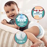 Pampers Baby-Dry Nappy Pants Size 8 117 Nappies 17kg+ 360° Fit Monthly Pack view 4