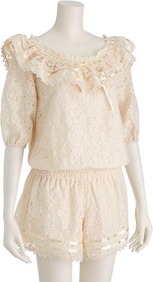 ジェイナウ バイ ジャムピクシー Jnowbyjampixy 総レースロンパース Hn op ライトベージュ M ワンピース チュニック 通販 Amazon ジェイナウ バイ ジャムピクシー Jnowbyjampixy 総レースロンパース Hn op ライトベージュ M ワンピース チュニック 通販 Amazon