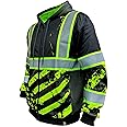 SafetyShirtz Men's SS360 ANSI Type-O Stealth Graphic Hoods and Zip Ups
