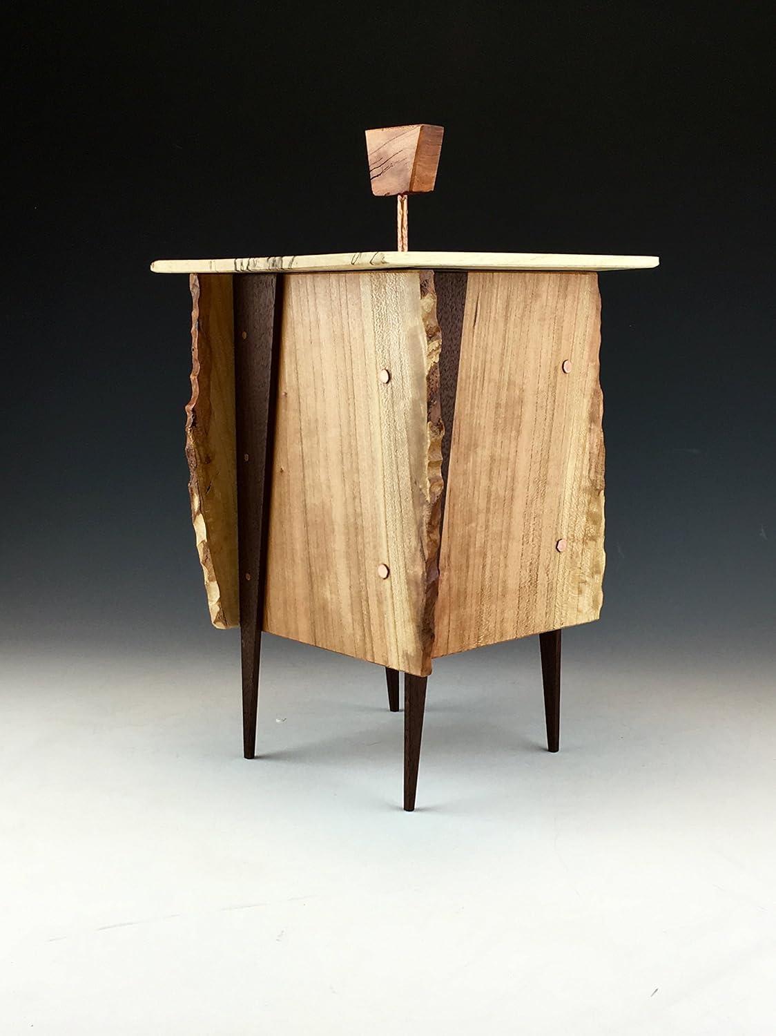 Amazon Com Custom Made Box With Live Edge Handmade