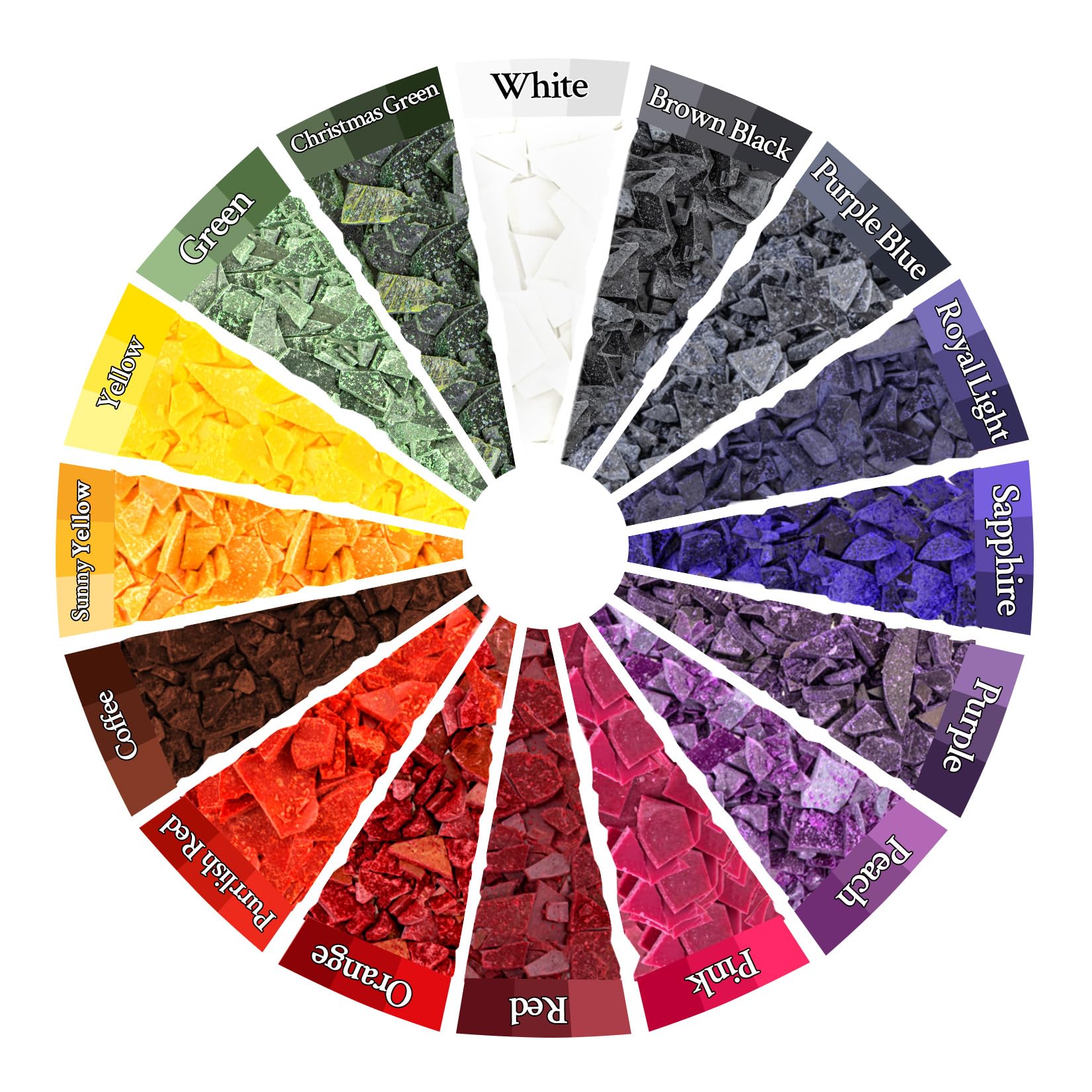 MAQIHAN Candle Color Dye for Soy Wax - 16 Popular