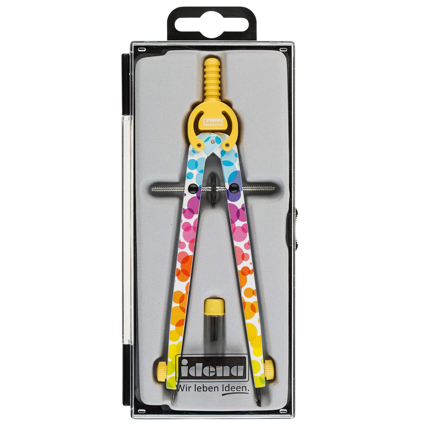 Idena 22073 – Quick Adjustment Compass Style Bubbles 1 Piece