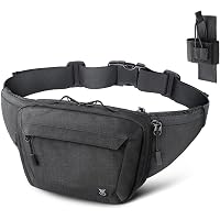 thumbnail image 2 of Tactical Pistol Fanny Pack / Waist Bag Holster With Magazine Pouch - Ambidextrous 2 of 6