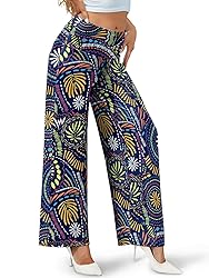 Arolina Women's Stretchy Wide Leg Palazzo Lounge