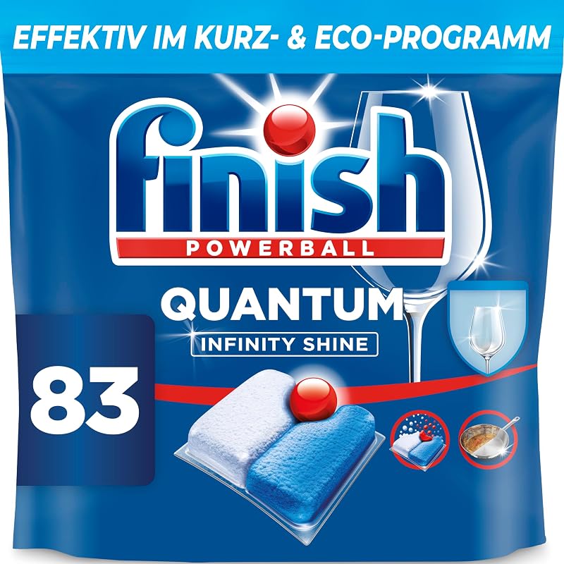 Quantum Infinity Shine Spülmaschinentabs Sparpack 83 Tabs