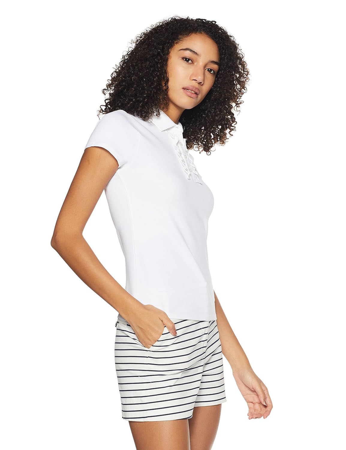 united colors of benetton women's regular fit polo