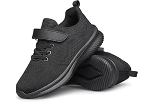 AFB Boys Girls Running Shoes Slip-on Lightweight Walking Casual Tennis Athletic Sneakers for Toddler Little/Big Kids
