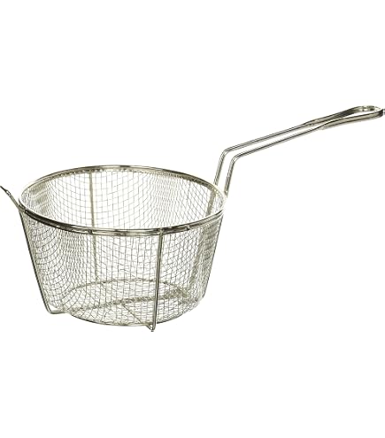Winco 12-Inch Fine Mesh Culinary Basket - Medium Size Stainless Steel Strainer For Kitchen - View #13