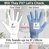 Temple Spring Exfoliating Glove Bamboo Carbonized Rayon Loofah Shower Scrubber view 2