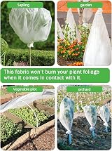 Abimars Garden Fleece 2m x 10m 30gsm Non-Woven Frost Protection Cover view 6