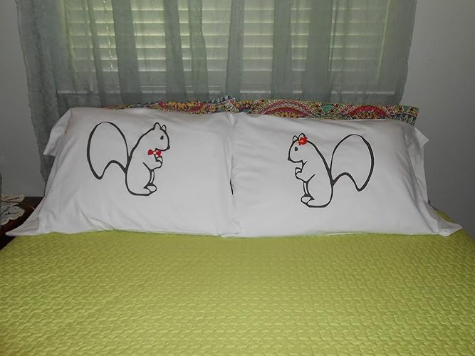 Amazon Com Adorable Pair Of Squirrels His And Hers
