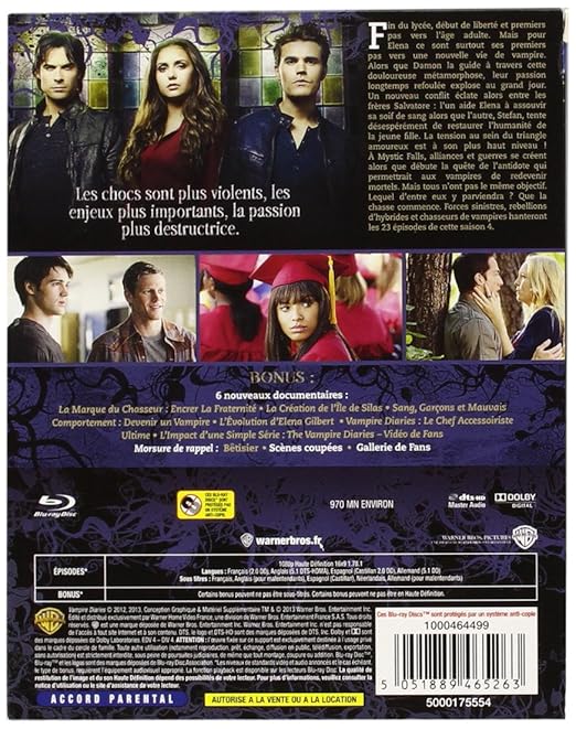 Amazon Com Vampire Diaries Saison 4 Blu Ray Movies Tv