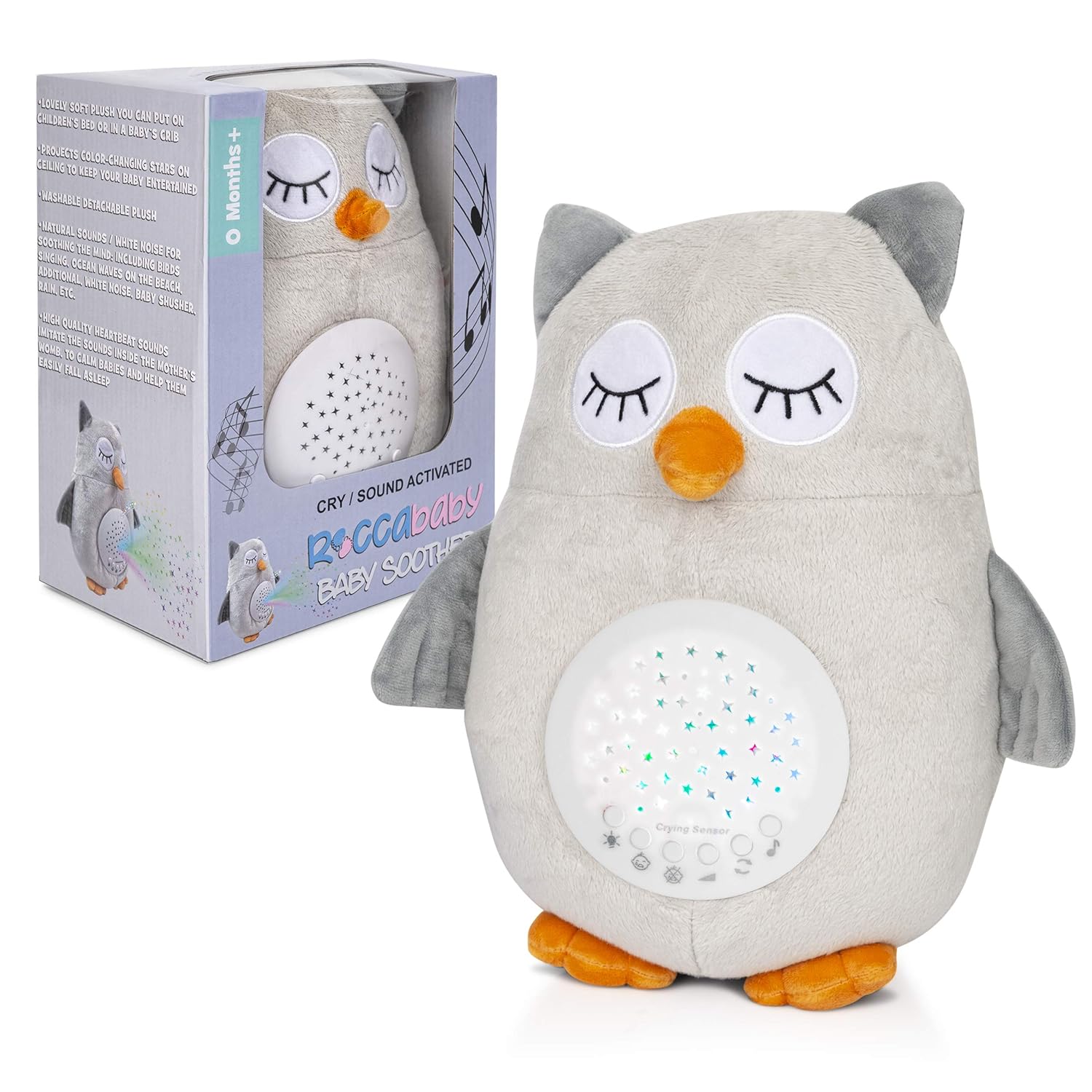 cry activated night light