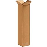 TAPE LOGIC 4x4x18 Tall Corrugated Boxes, Tall, 4L x