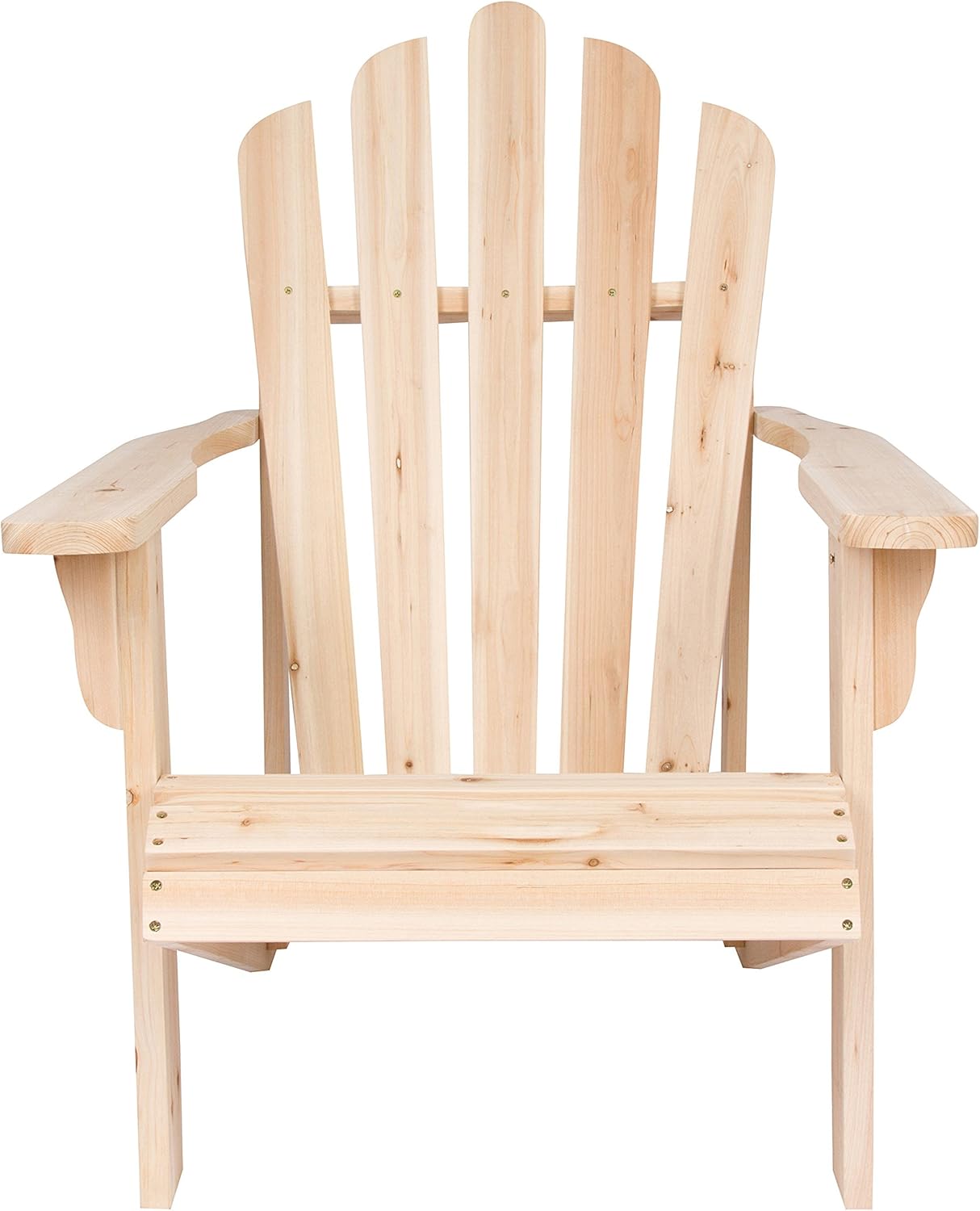 Shine Company Inc. 4611N Westport Adirondack Chair, Natural : Patio Chair Covers : Garden & Outdoor