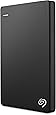Seagate Backup Plus Slim 2TB Portable External Hard Drive USB 3.0, Black + 2mo Adobe CC Photography (STDR2000100)