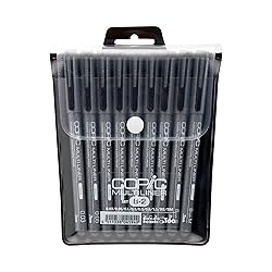 Copic Markers 9-Piece Multiliner Inking Pen Set
