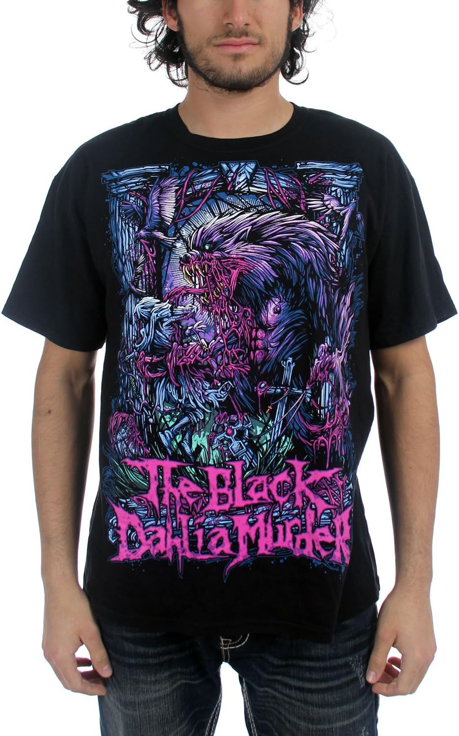 Black Dahlia Murder The Mens Wolfman T-Shirt in Black