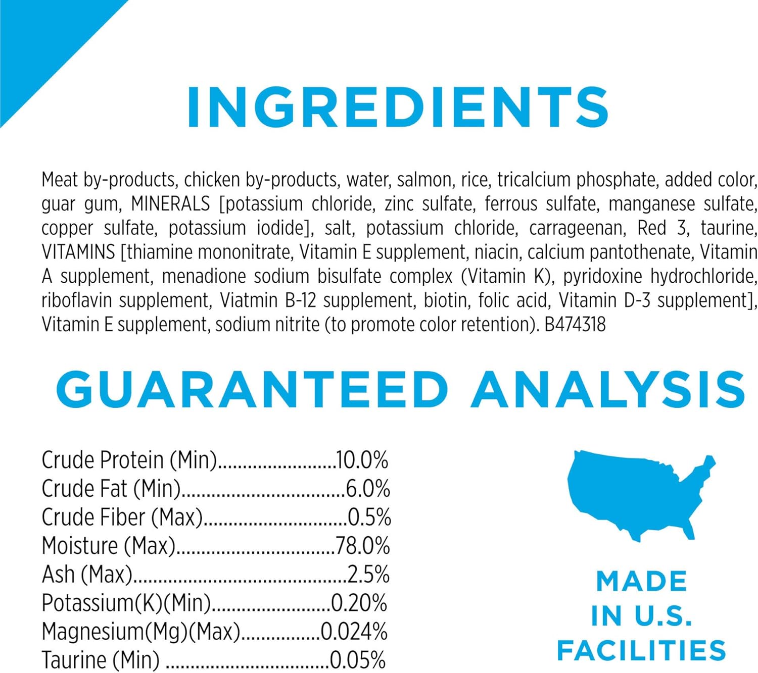 Purina Pro Plan Urinary Tract Health Pate Wet Cat Food, FOCUS Urinary Tract Health Formula With Salmon - (24) 3 oz. Pull-Top Cans : Pet Supplies