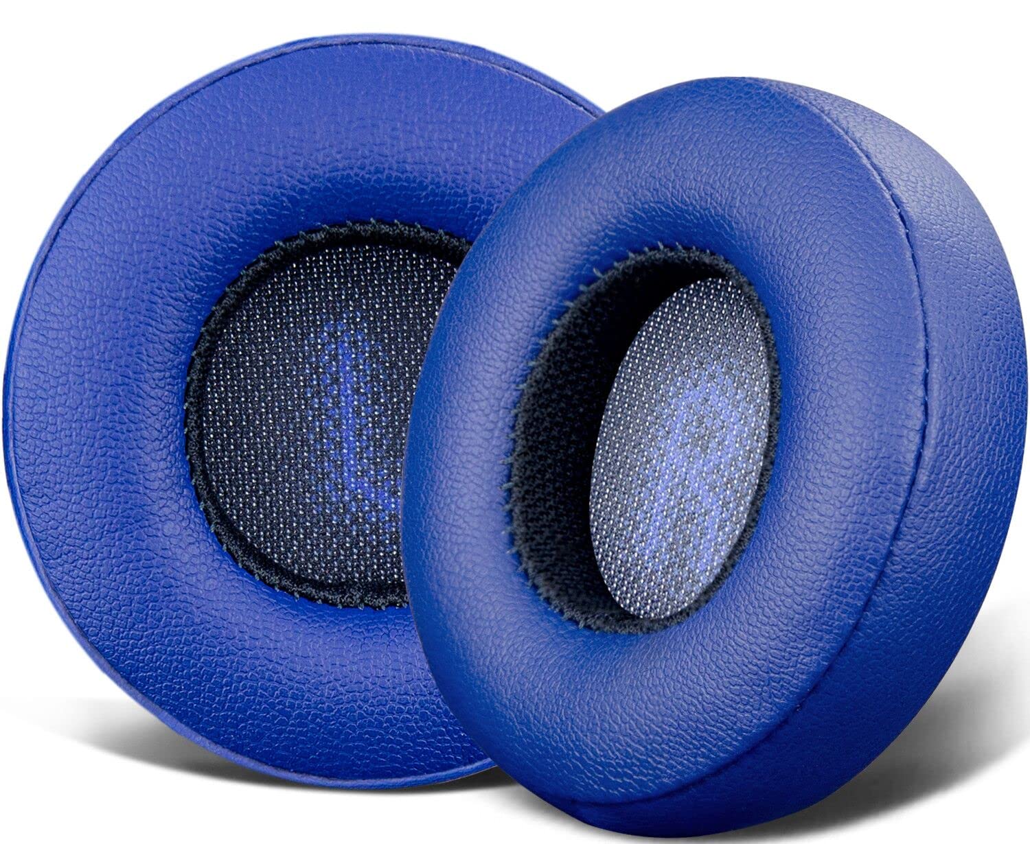 SOULWIT Professional Replacement Ear Pads for JBL E35 E45 E45BT Duet BT Bluetooth Wireless Headphones, Earpads Cushions with Softer Protein Leather, Noise Isolation Foam (Blue)