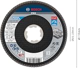 Bosch Professional X571 X-Lock Flap Disc 115 mm G80 for Metal Grinding view 2