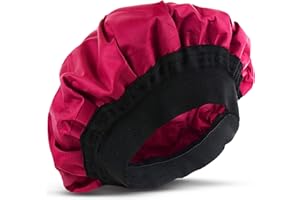 Magic Gel Premium Deep Conditioning Heat Cap. A Hot Head Cap to Hydrate, Moisturize and Condition. Thermal Cordless Hair Steamer for Damaged Hair (Natural Steam Treatment)