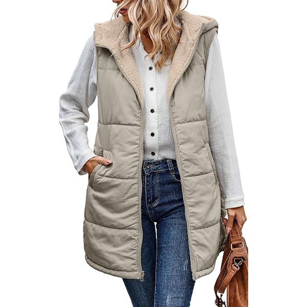 Flygo Women's Diamond Quilted Jacket - Stand Collar Button Coat With Pockets For Spring/Autumn - View #5
