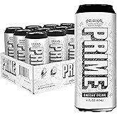 PRIME Energy ORIGINAL, Sugar Free Energy Drink, 200mg Caffeine and 355mg of Electrolytes for Hydration, Low Calorie, Vegan, Gluten Free, 16 Fluid Ounce, 12 Pack