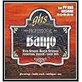 GHS Strings PF160 5-String Banjo Strings, Phosphor Bronze, Medium (11-26)