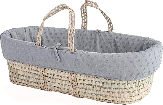 clair de lune grey moses basket stand